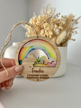 Load image into Gallery viewer, Rainbow bridge rabbit decoration
