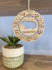 Hamster woodland decoration