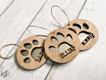 Load image into Gallery viewer, Dog Paw Print Decoration
