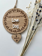 Load image into Gallery viewer, All you need is love plaque
