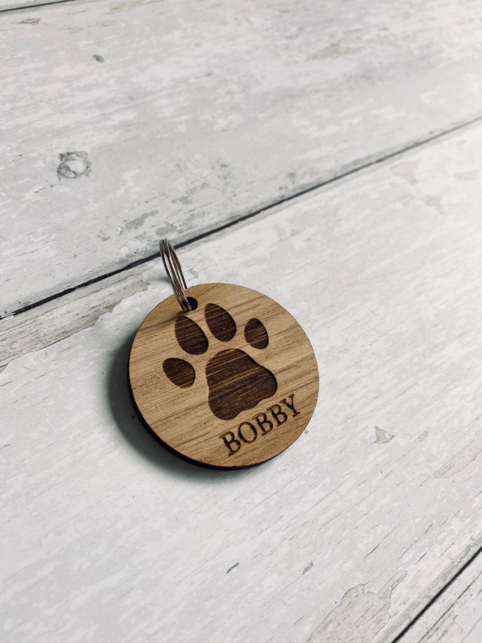 Paw Keyring